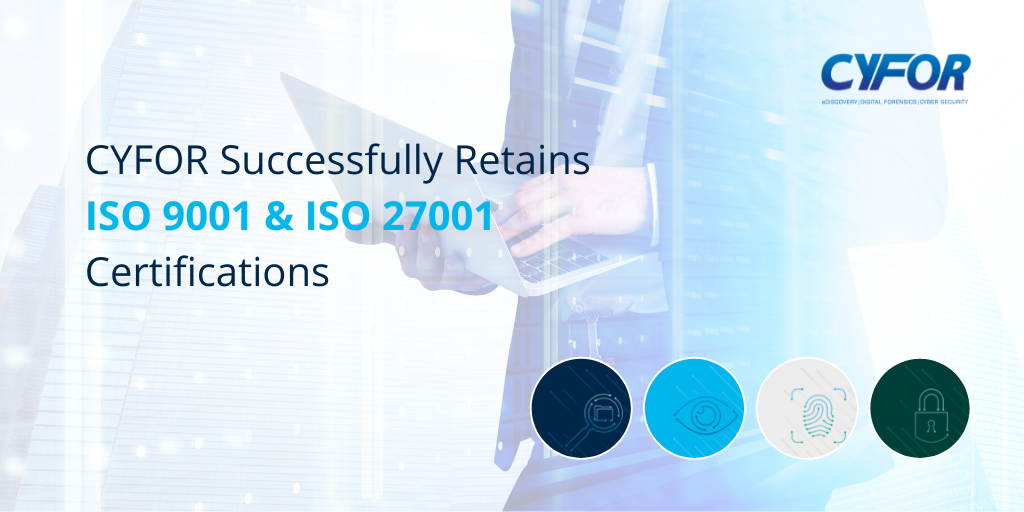 ISO 9001 & ISO 27001 Certifications