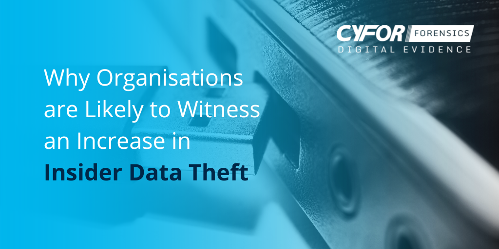 increase in Insider Data Theft
